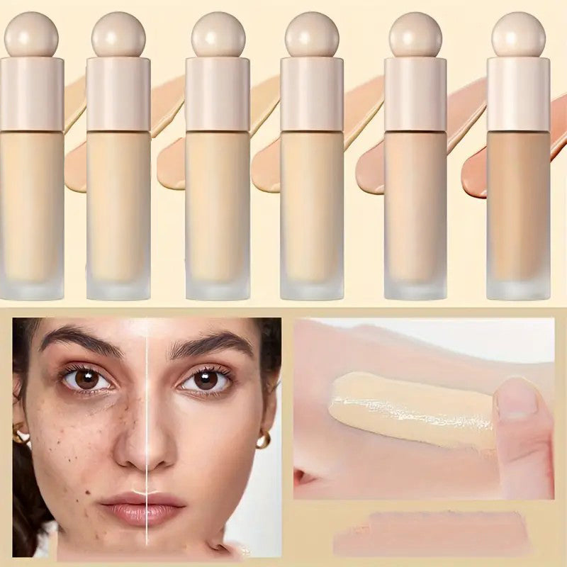Matte Brightening Oil Control Liquid Foundation Concealer